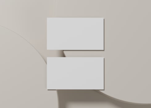 Group of minimal business card mockup template with copy space for your logo or graphic design photo
