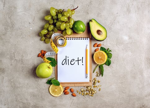 Healthy background of vegetable. Concept of genuine food photo