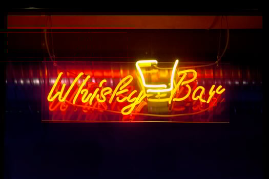 Whisky Bar - Neon light photo
