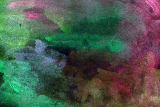 Green pink brown hand-drawn watercolor background photo