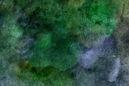 Green hand-drawn watercolor background photo
