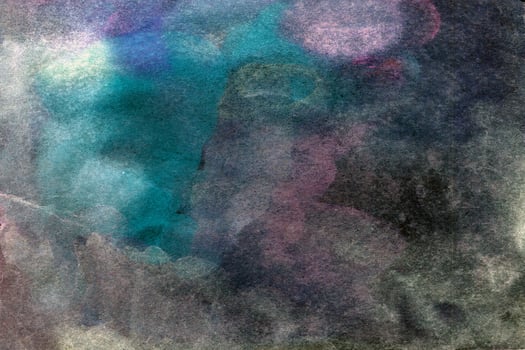 Green hand-drawn watercolor background photo
