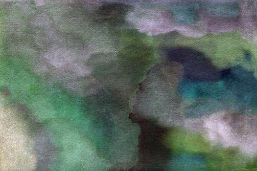Gradient green gray hand-drawn watercolor background photo