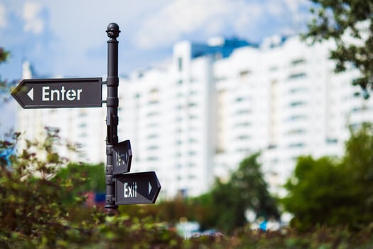 Pointer with directions. Signboard sign photo