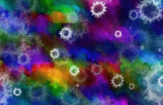 Abstract modern painting. Digital modern background. colorful texture. Digital background illustration. Textured background photo