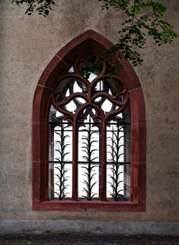 Streets of beautiful Basel. The comfort of an old European city photo