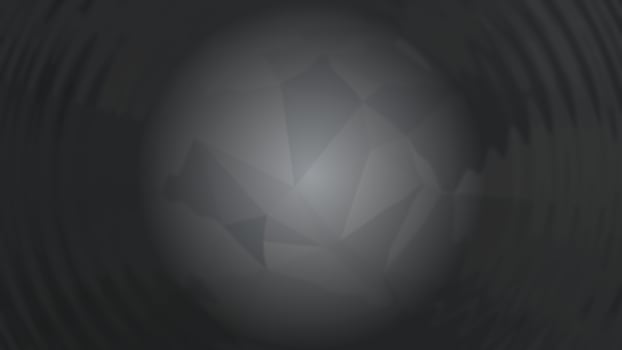 Circle center abstract background in black and white colors photo