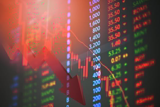 Stock market graph trading analysis investment financial, stock exchange financial or forex graph stock chart graph business crisis crash loss and grow up gain and profits win up trend growth money photo
