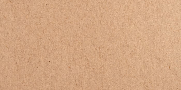 Panorama brown paper surface texture and background with copy space. photo