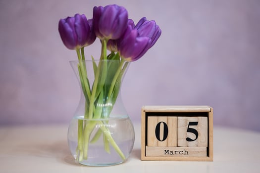 Hello spring card photo
