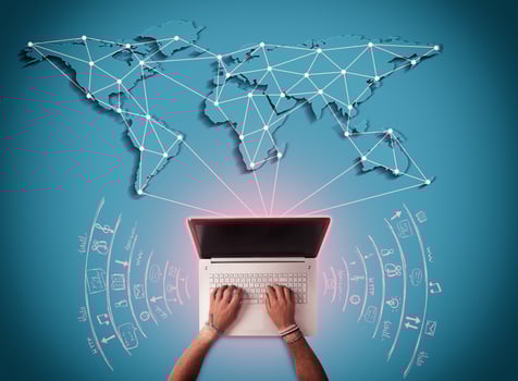 Global Internet concept photo
