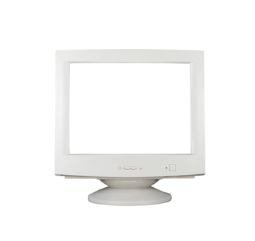 Image of a computer. concept of internet sharing and technology photo