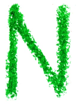 Alphabet pastel letter photo