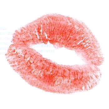 Kiss lip print photo