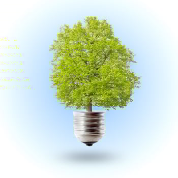 Green energy concept photo