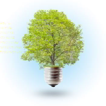 Green energy concept photo
