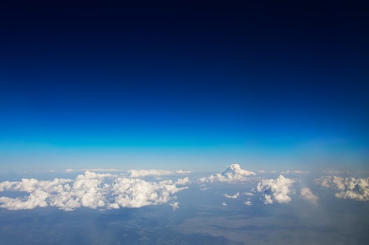 Blue sky view photo