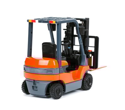 Loader isolated on a white photo