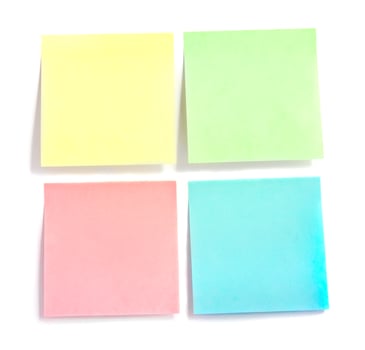 Reminder sticky notes photo