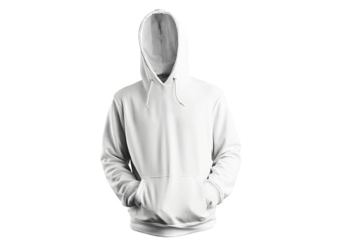 Hoodie Mockup Template with white background photo