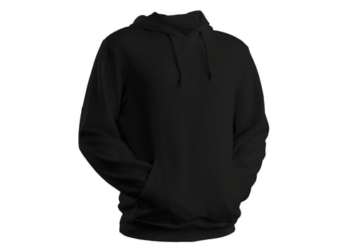 Hoodie Mockup Template with white background photo