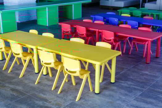 children's chairs and tables photo