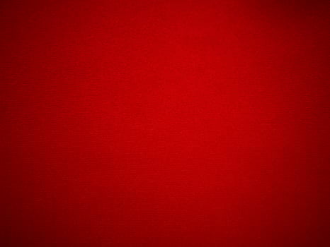 Red velvet fabric texture used as background. Empty red fabric background of soft and smooth textile material. There is space for text. photo