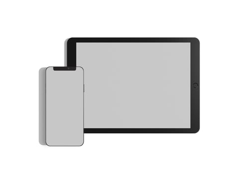Tablet screen mockup photo