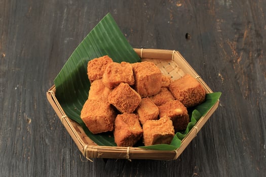 Tahu Sumedang, Typical Bean Curd Tofu from Sumedang, West Java photo