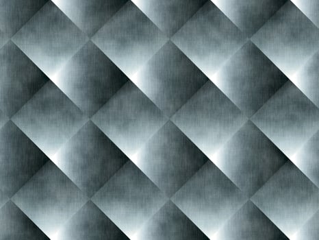 Grey geometric 3D pattern. photo