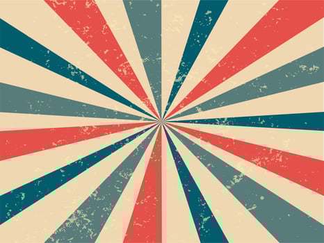 grunge retro burst vector. Vintage summer circus and carnival background. photo
