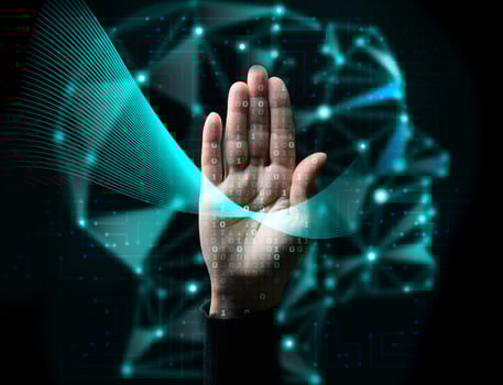Artificial intelligence training based on the available information. Processing of arrays of information photo