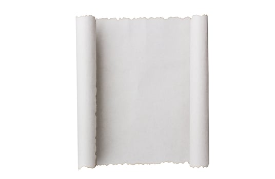 Antique paper scroll photo