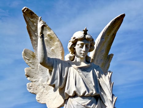 Thomas Wolfe's angel statue, Look Homeward Angel photo