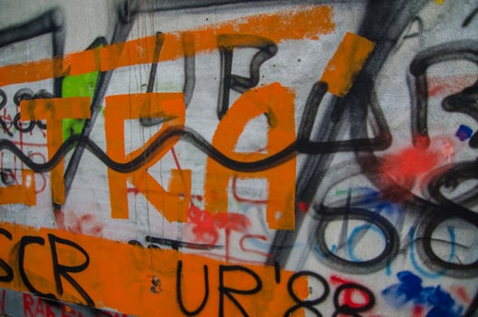 graffiti on a wall photo