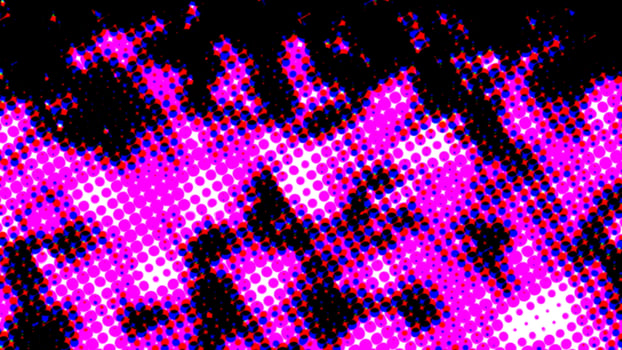 Dark purple and black dot pattern background photo