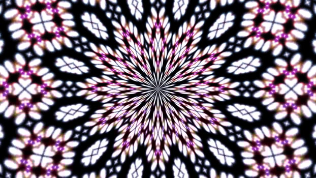 Flower kaleidoscope ornament graphic background photo