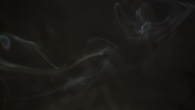 Blurred background for text or design. Blurred abstract smoke pattern. Monochrome picture. Black and white abstract design. photo