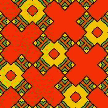 African pattern design. Tribal ethnic illustration for wrapping paper, wallpaper, fabric, decorating and carpet. photo