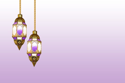 ramadan kareem background card design, islamic greeting banner of eid al fitr, eid al qurban, eid al adha, with lantern, islamic ornament, Fit for greeting card, wallpaper photo