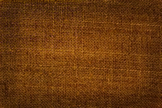 close up of dark brown sacking photo