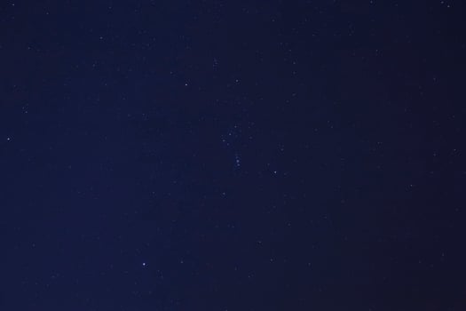 natural background, stars in dark blue night sky photo