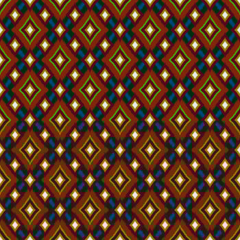 Ikat geometric folklore ornament, Tribal ethnic texture. Seamless striped pattern in Aztec style, Figure tribal embroidery, Scandinavian, Ikat pattern photo