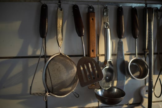 Kitchenware. Kitchen details. Cutlery tools. photo