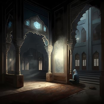 Mosque for Moslem Prayer. photo