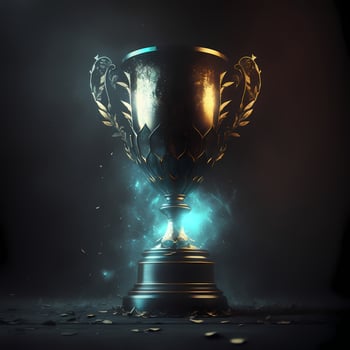 trophy illustration aesthetic photo