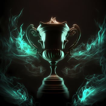trophy illustration aesthetic photo