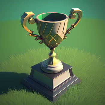 trophy illustration aesthetic photo
