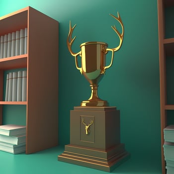 trophy illustration aesthetic photo