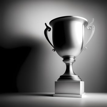 trophy illustration aesthetic photo